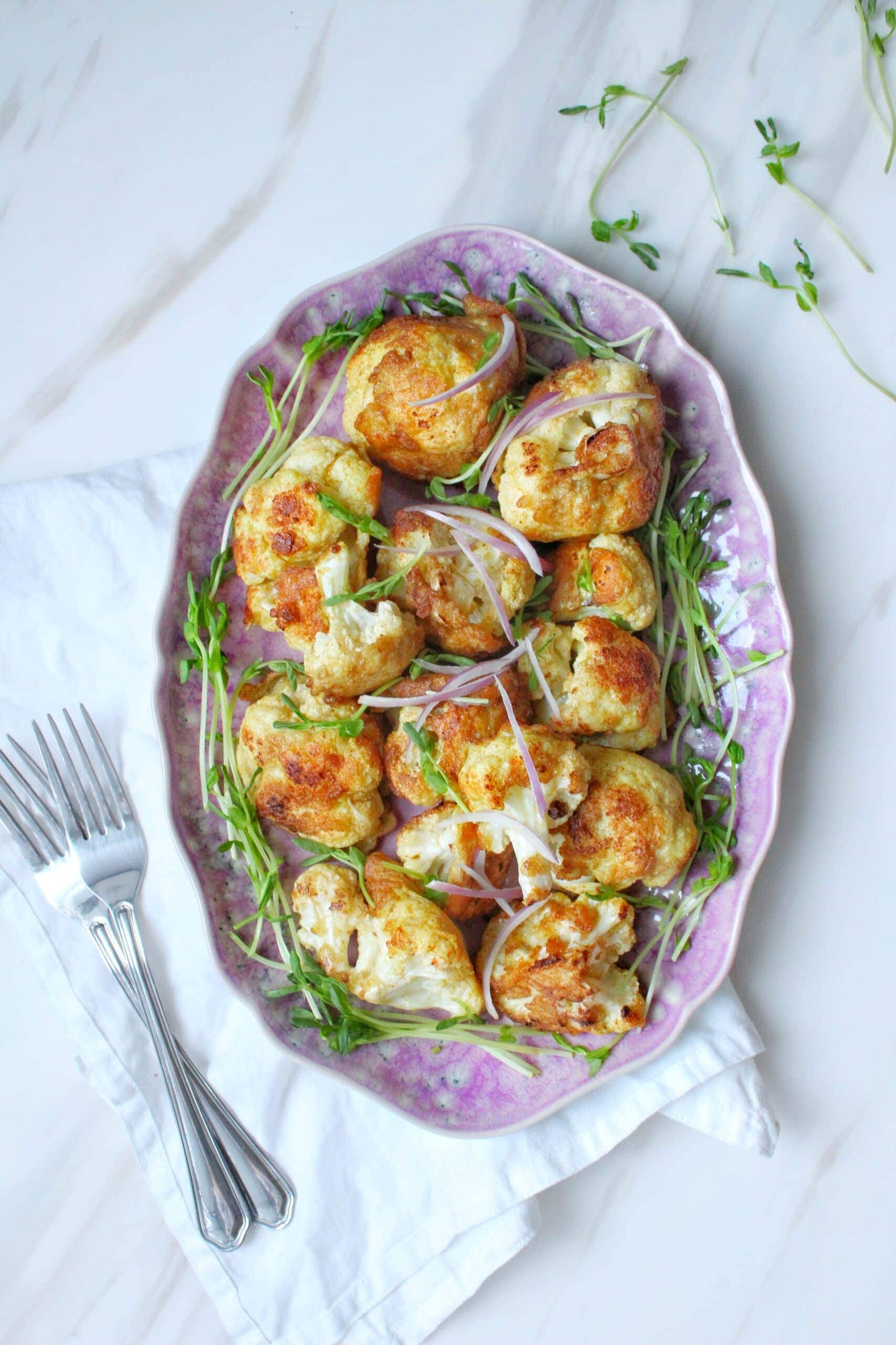 Cauliflower Fritters