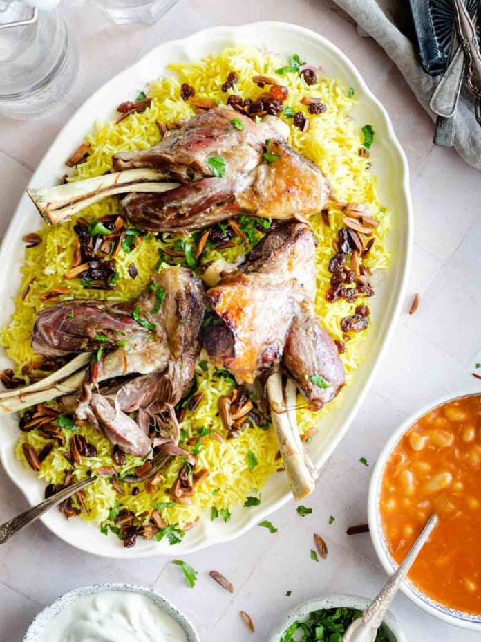 Lamb Haneeth (Slow Roasted Lamb Shoulder) - Hungry Paprikas
